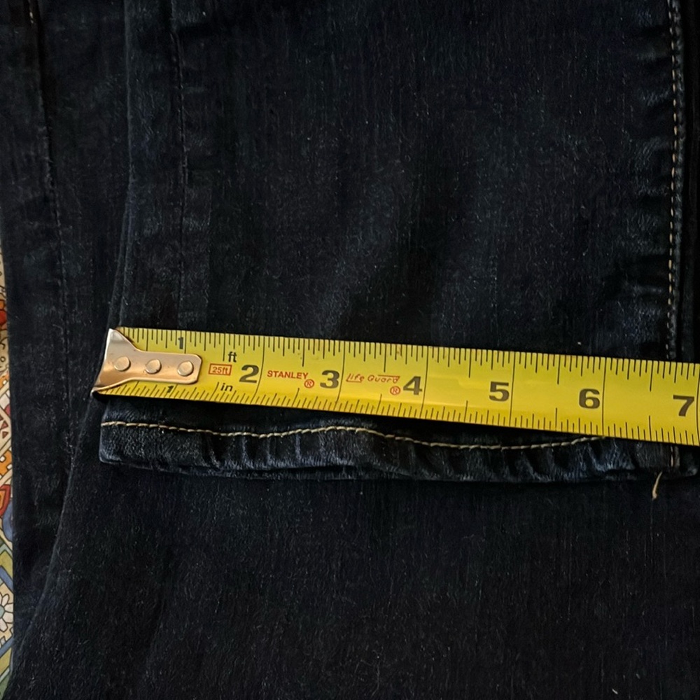 Men's Abercrombie & Fitch Dark Blue Slim Straight Stretch 32x30 Jeans - Picture 4 of 5